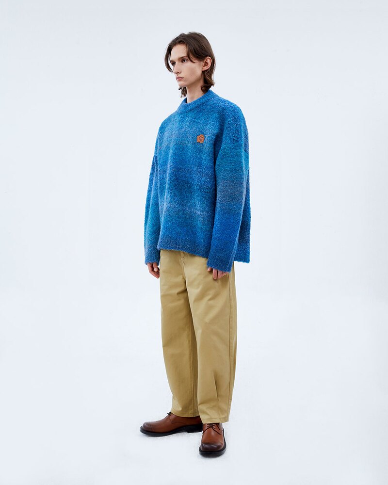 ADER ERROR아더에러]Canyon knit Blue